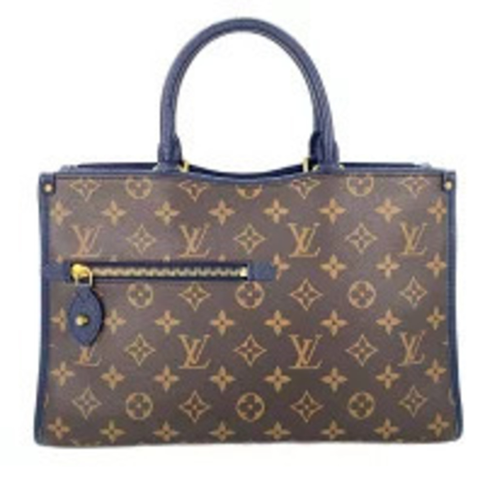 Louis Vuitton Monogram Popincourt Handbag Brown